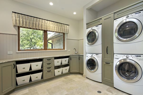 Laundry Storage Installation in Akron