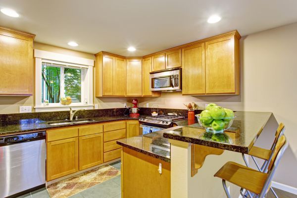 Maple Kitchen Cabinet Service in Akron