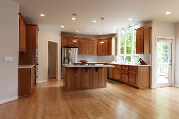 Oak Kitchen Cabinet Repair in Akron